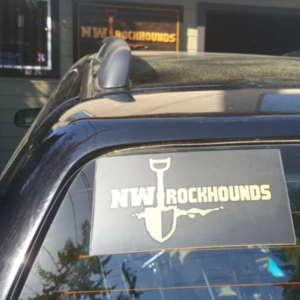 NW Rockhounds bumper sticker