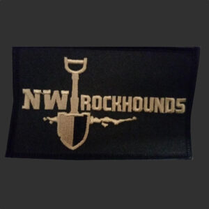 NW Rockhounds embroidered patch